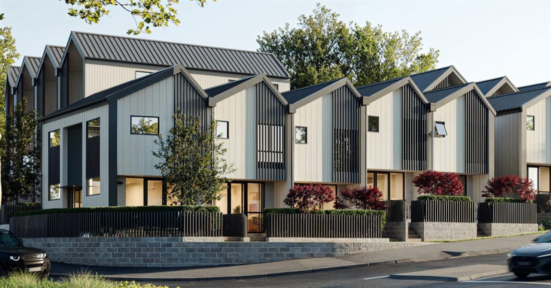 The Mews, two-bedroom townhouse with garage